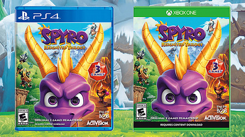 В честь премьеры Spyro Reignited Trilogy был запущен настоящий дракон